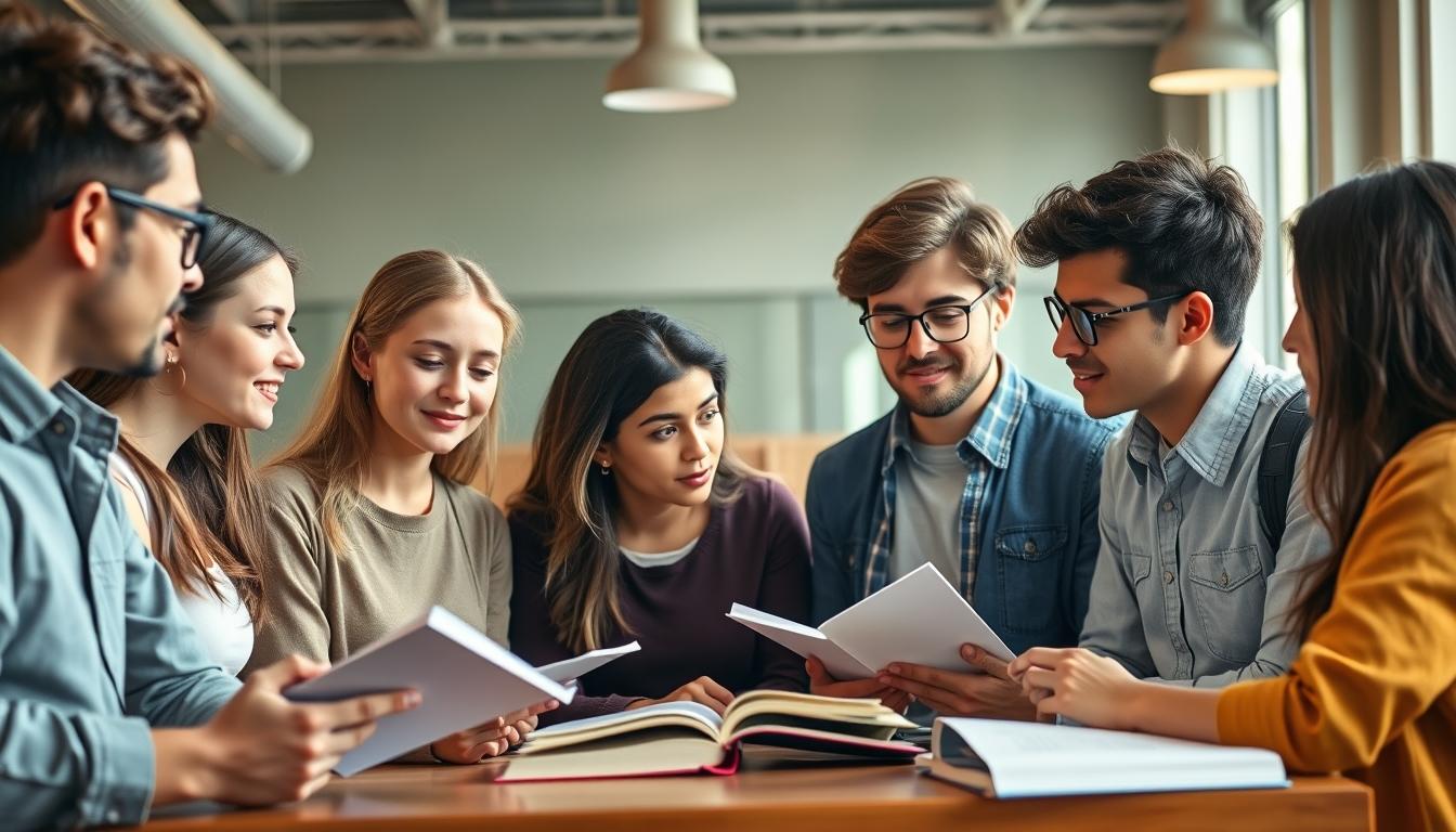 Student developing practical and academic skills